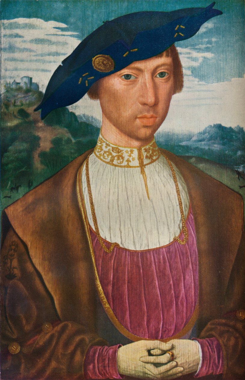 Portræt af Joost van Bronckhorst, c1520 af Jan Mostaert