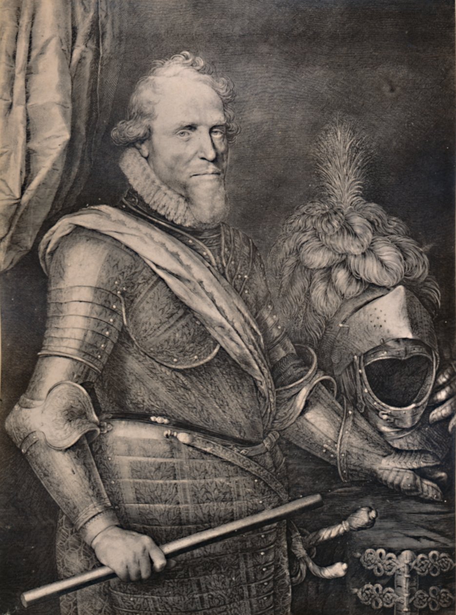 Maurice af Nassau, Prins af Orange, begyndelsen af det 17. århundrede 1894 af Jan Muller