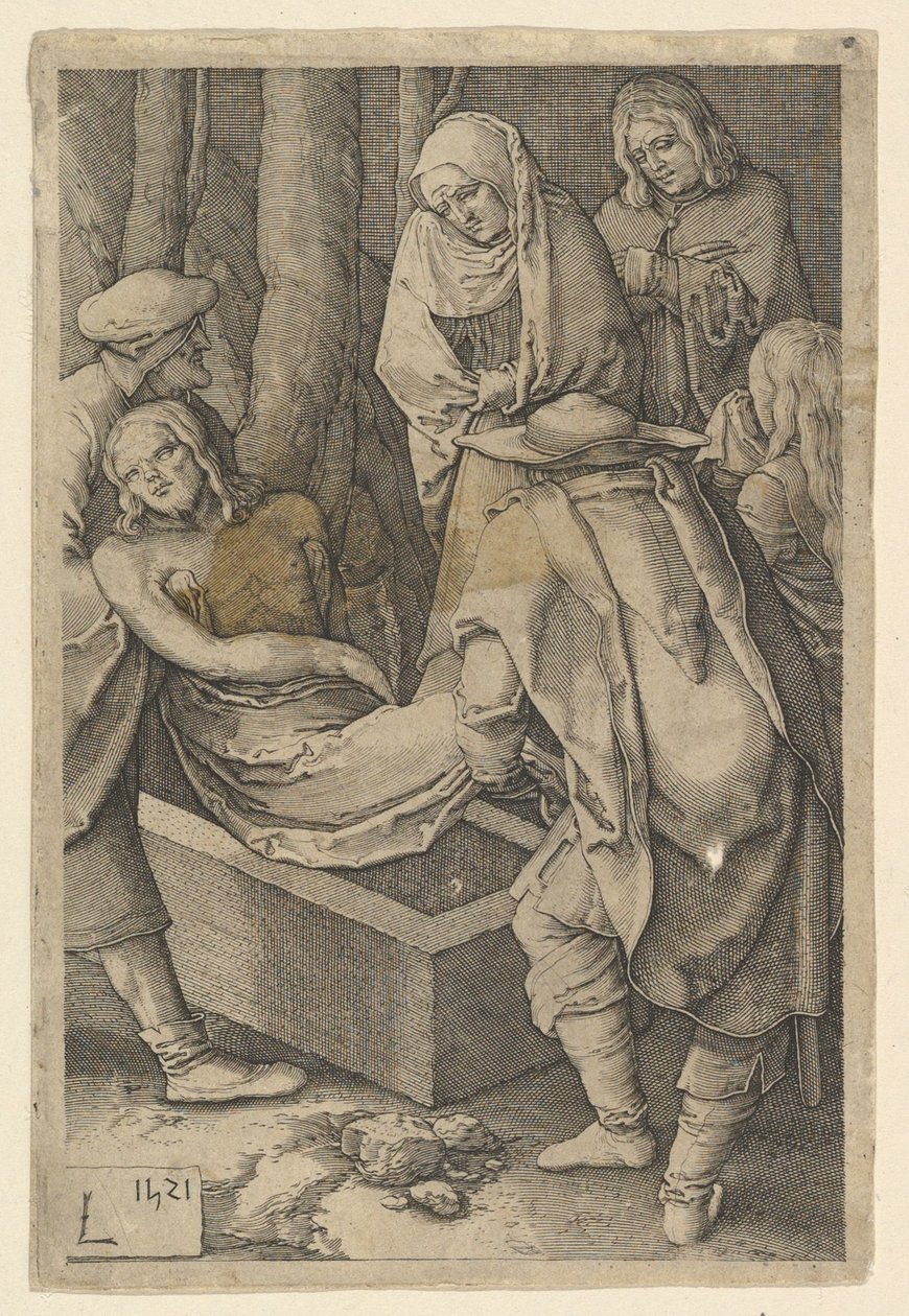 Gravmælets kopi, 1521. af Jan Muller