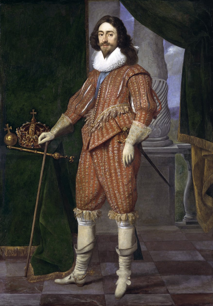 Charles I (1600-1649), konge af England, 1629 af Jan Mytens or Mijtens