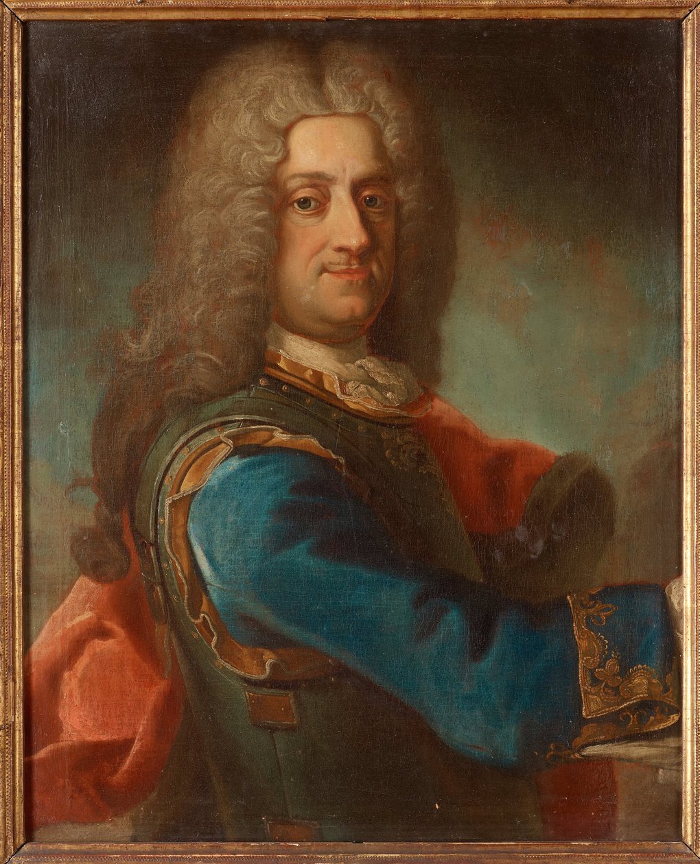 Portræt af grev Ture Gabriel Bielke (1684-1763), af Mijtens (Meytens), Martin van, den yngre (1695-1770). Olie på lærred. Mål: 80x64,5 cm. Privat samling af Jan Mytens or Mijtens
