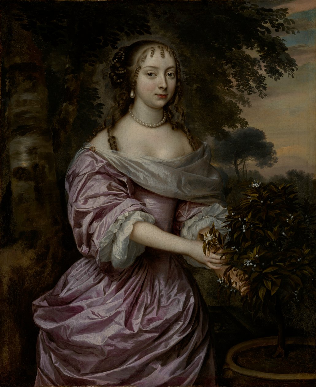 Portræt af en kvinde, 1660
