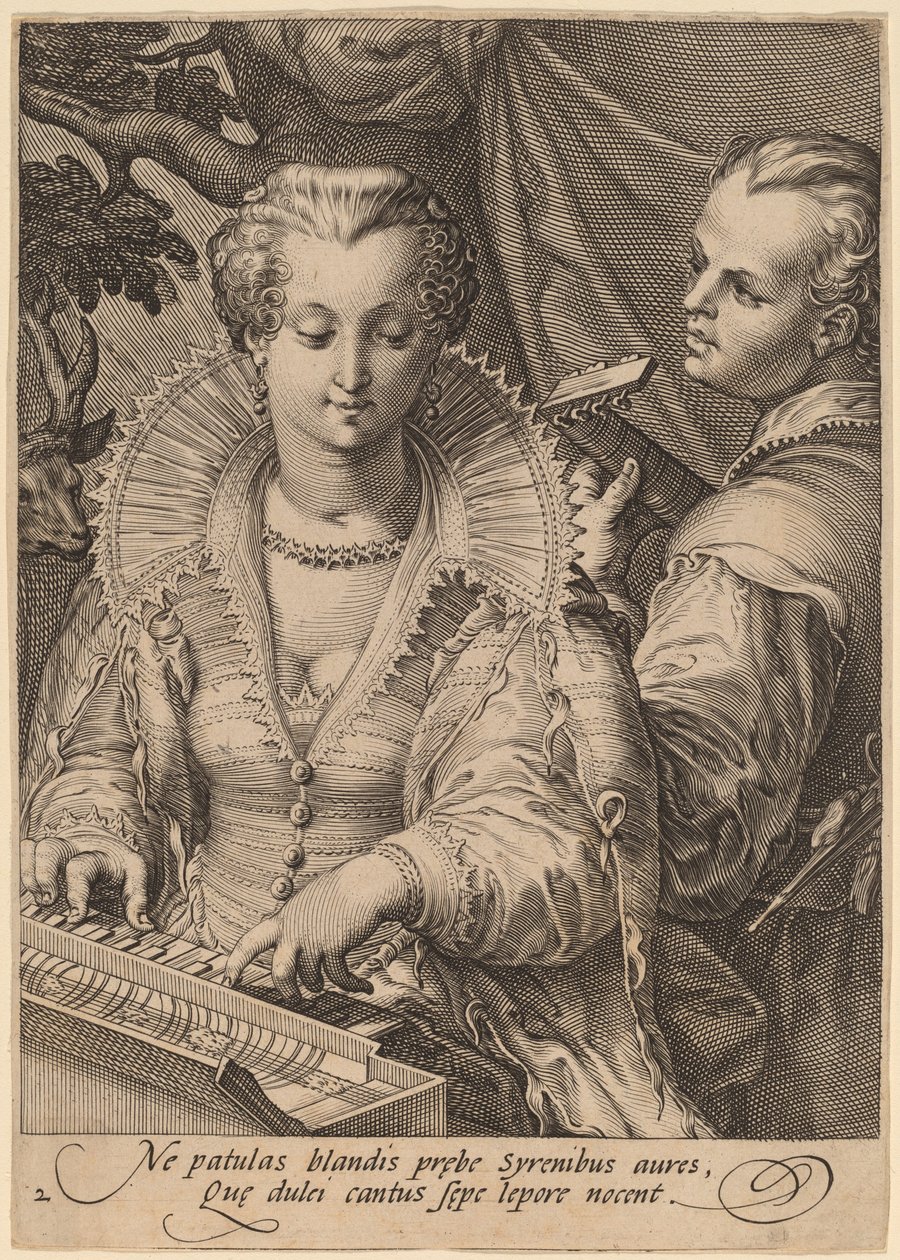 Høring af Jan Pietersz Saenredam after Hendrik Goltzius