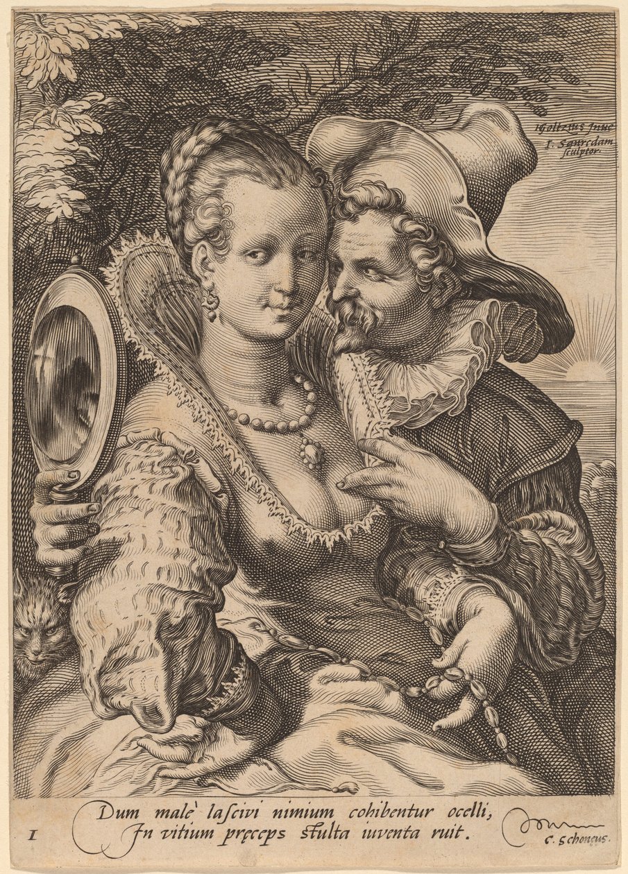 Syn af Jan Pietersz Saenredam after Hendrik Goltzius