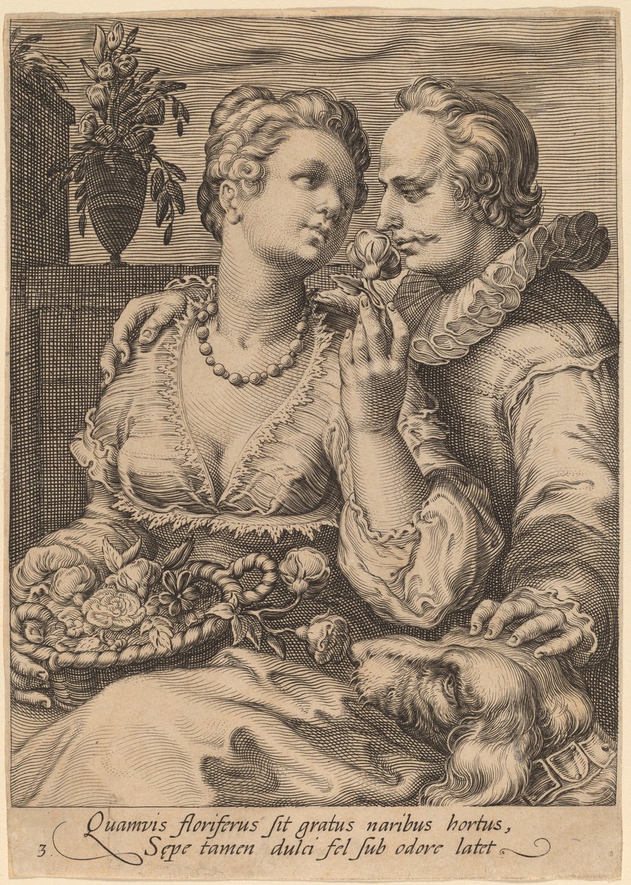 Lugt af Jan Pietersz Saenredam after Hendrik Goltzius