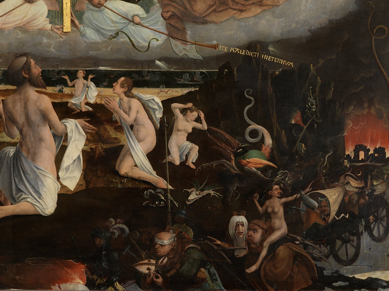 Detalje af den sidste dom af Jan Provoost