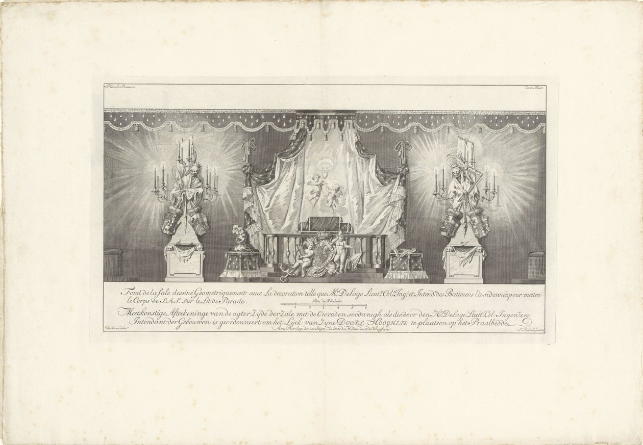 Bagsiden af ​​rummet med prins William IV