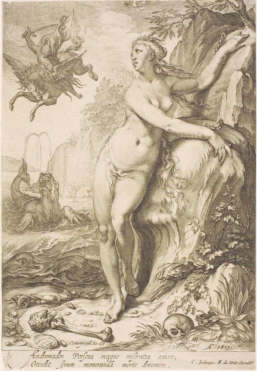 Andromeda af Jan Saenredam