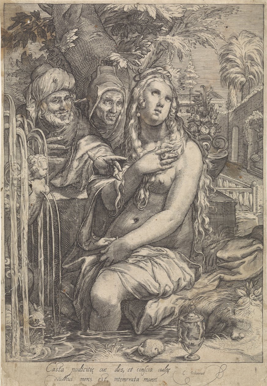 Susanna og de ældste af Jan Saenredam