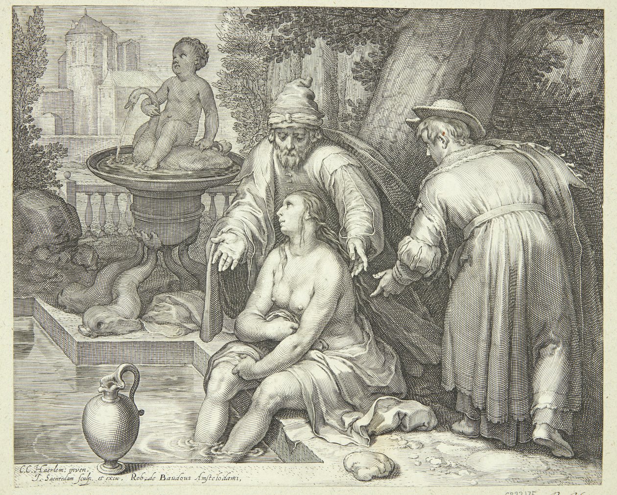 Susanna og de ældste af Jan Saenredam