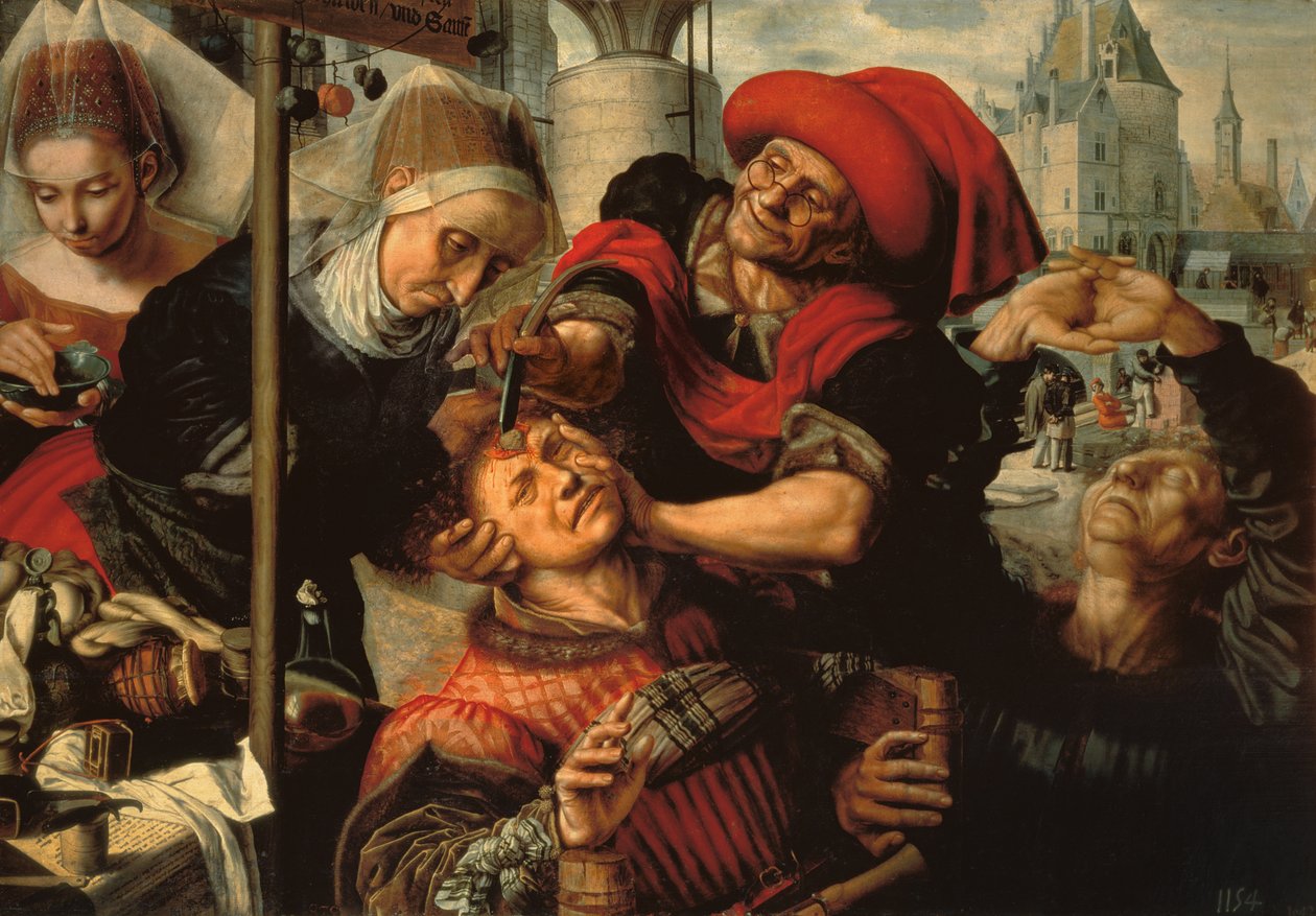 Kirurgen af Jan Sanders van Hemessen