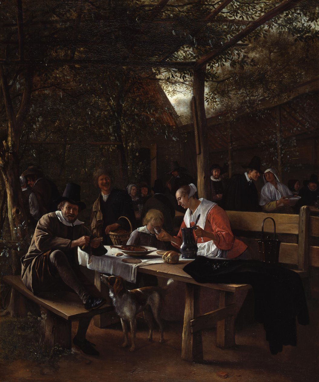 Krohaven af Jan Steen