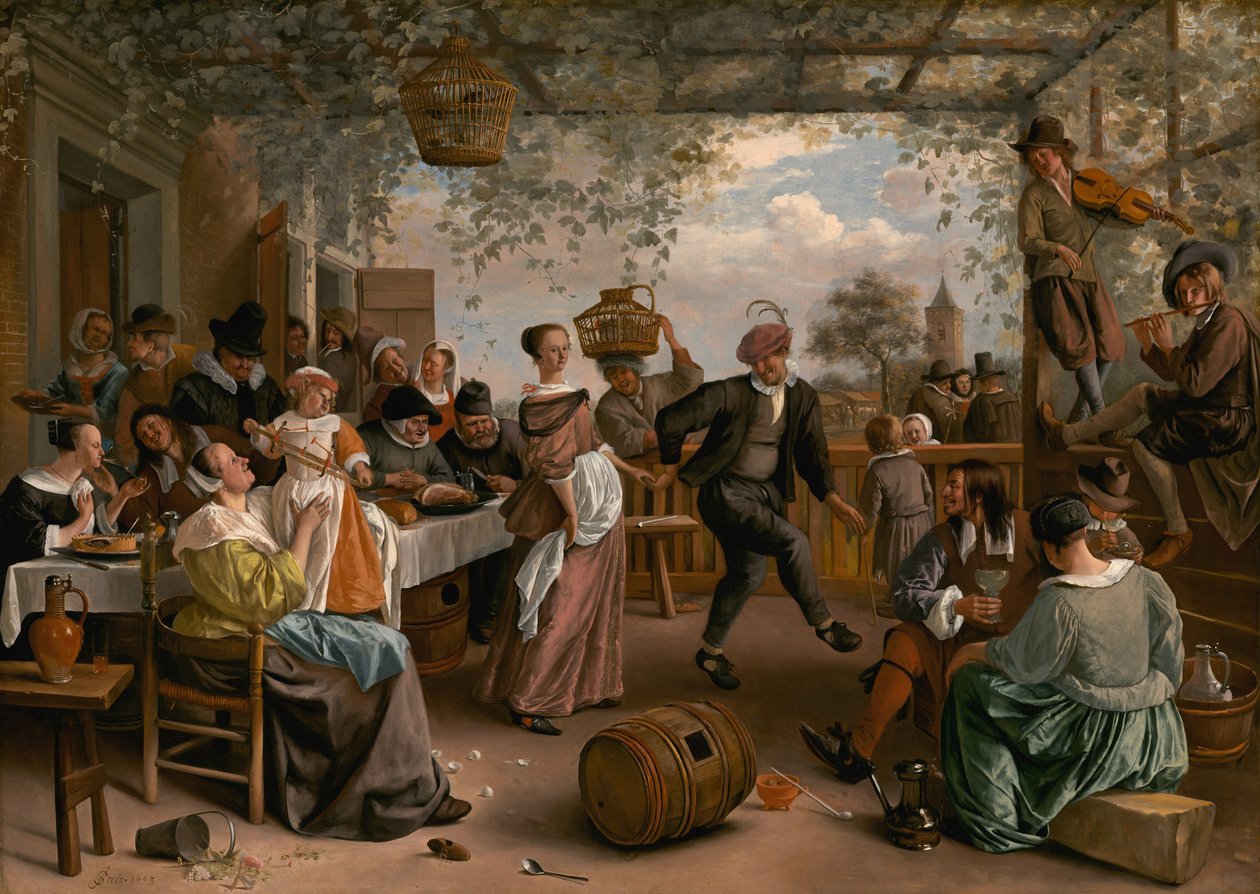 Det dansende par af Jan Steen