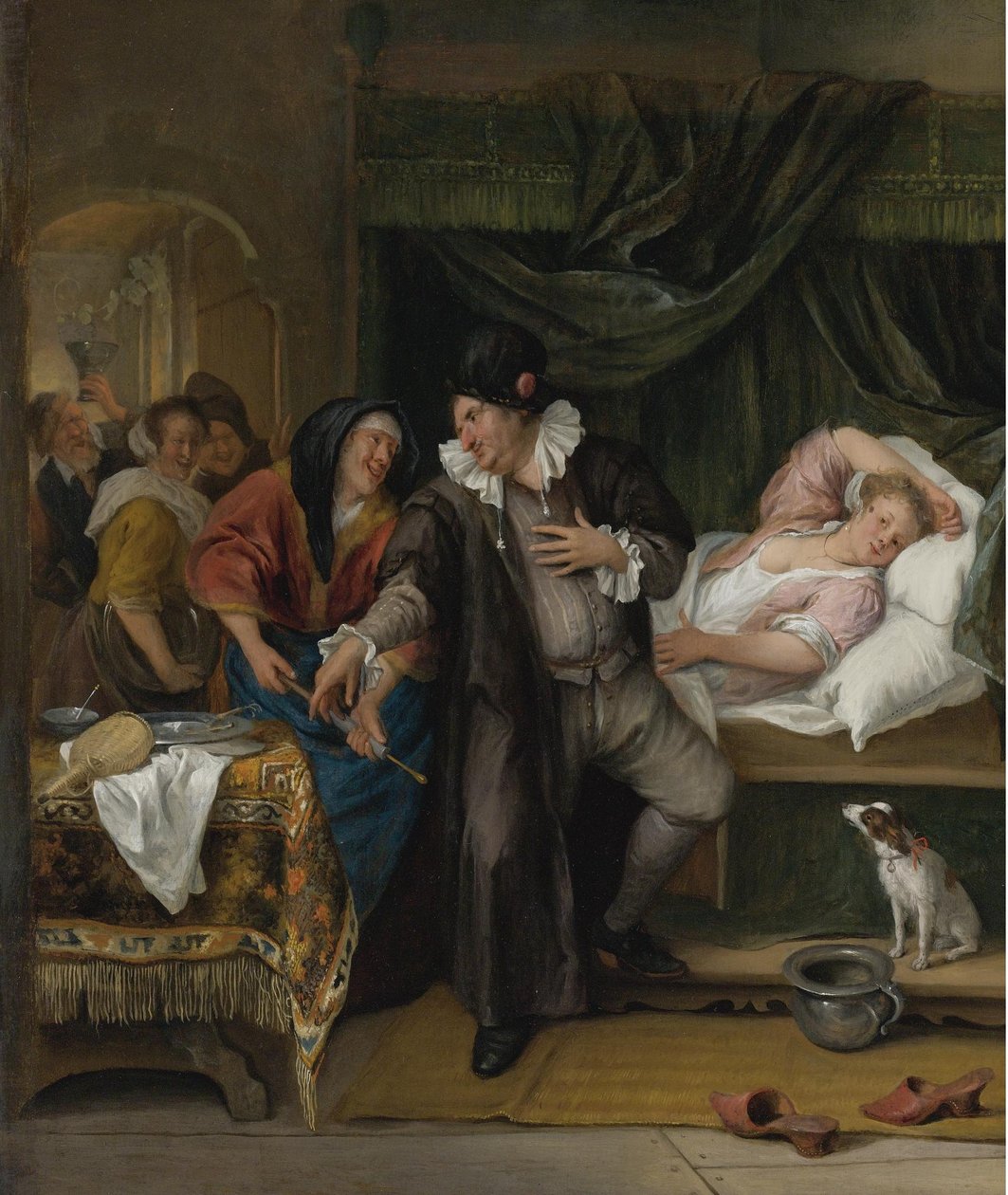 Lægens besøg af Jan Steen