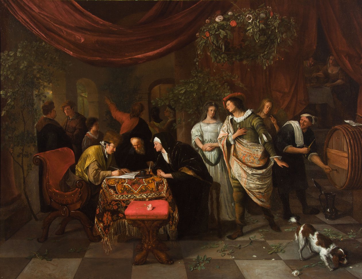 Ægteskabet mellem Tobias og Sarah af Jan Steen