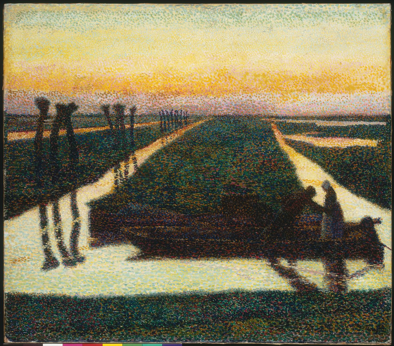 Pants In Waterland (olie på lærred) af Jan Toorop