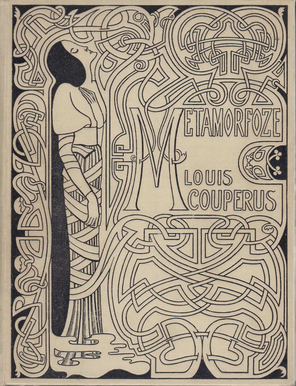 Coverdesign Metamorfoze af Louis Couperus, 1897. af Jan Toorop