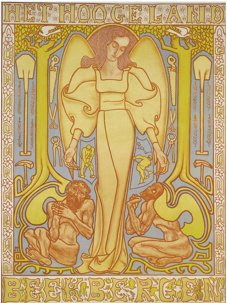 Hoogeland Beekbergen, 1896 af Jan Toorop