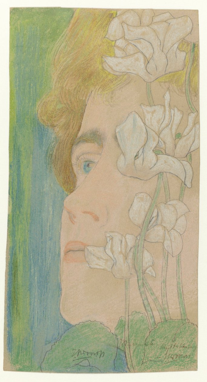 Daisy, ca. 1900 af Jan Toorop