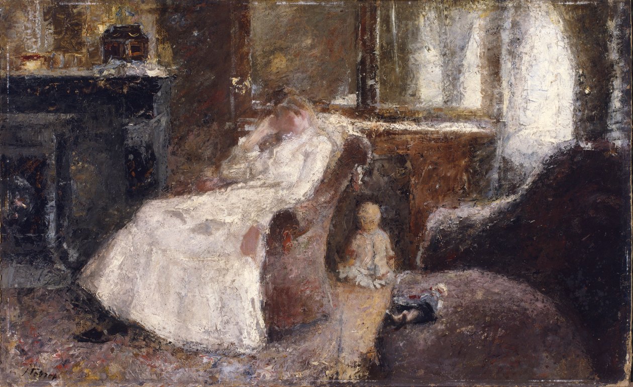 Kvinde i hvidt af Jan Toorop