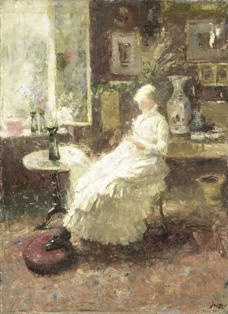Annie Hall fra Lissadell, Surrey af Jan Toorop