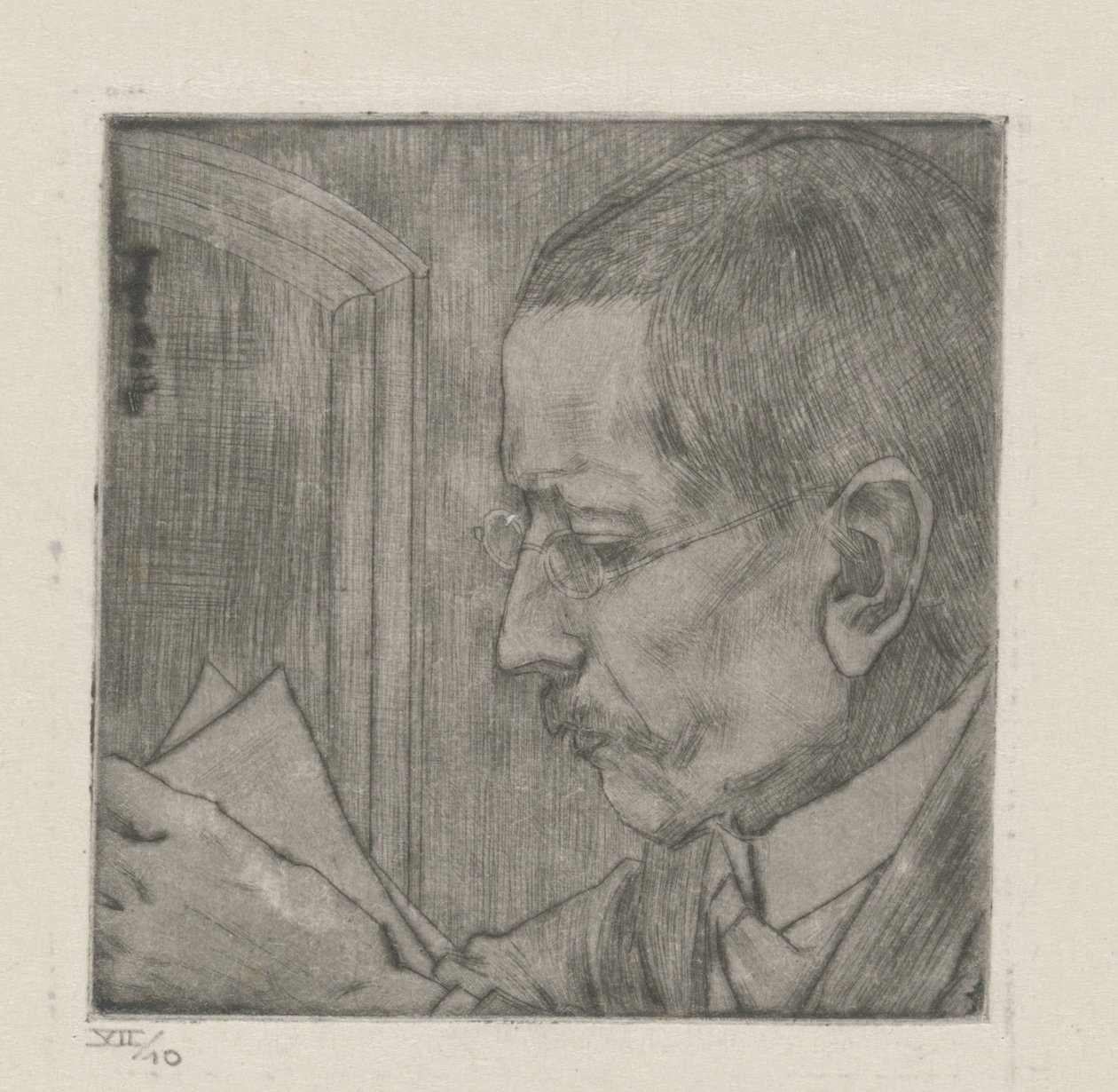 Portret van Aegidius Timmerman af Jan Toorop