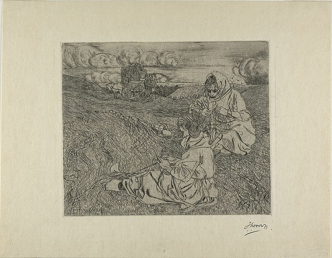 The Net Menders af Jan Toorop