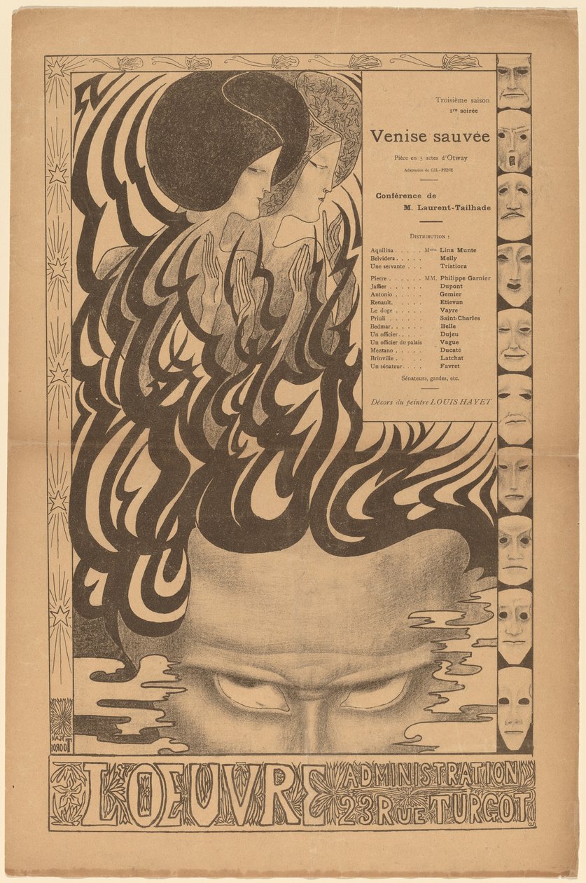 Venedig reddet (Venedig bevaret) af Jan Toorop