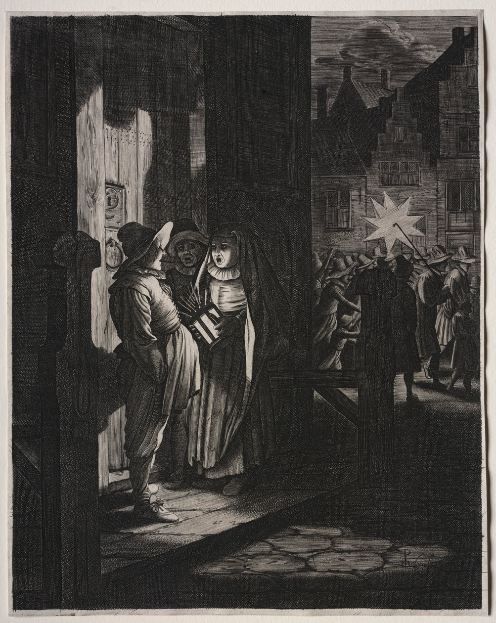 Star of Kings, A Night Piece, 1630. af Jan Van de Velde