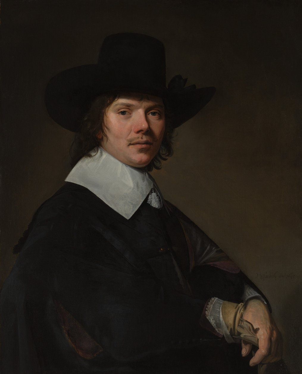 Portræt af en mand, 1645. af Jan Verspronck