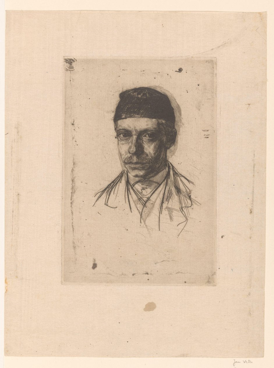 Portræt af Charles Marius van Deventer af Jan Veth