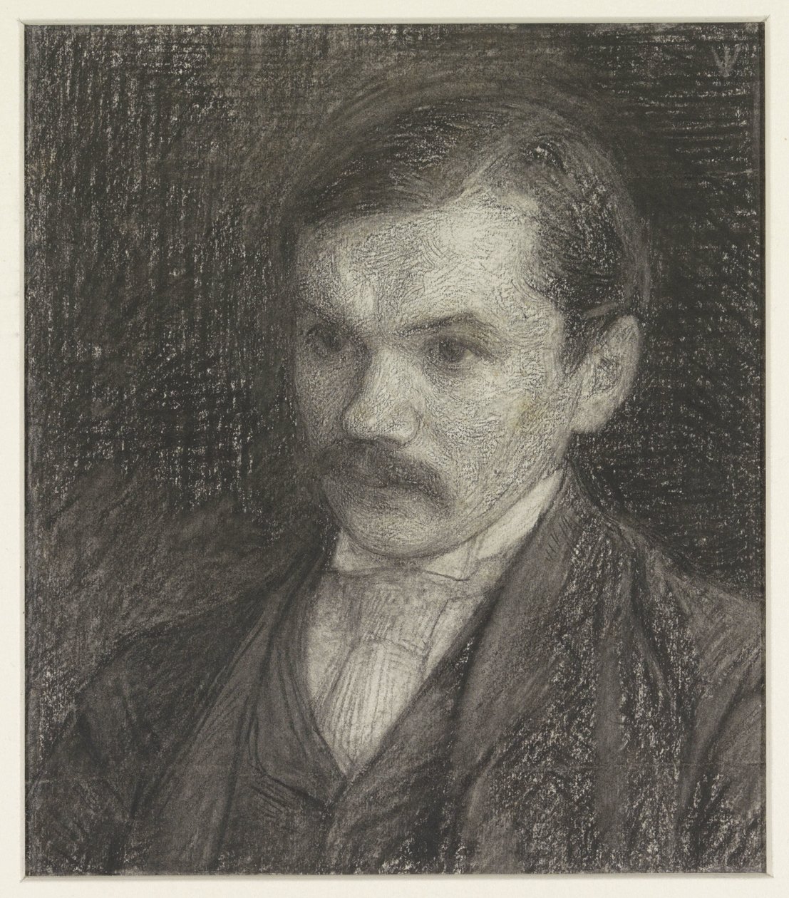 Portræt af forfatteren Frederik Willem van Eeden af Jan Veth