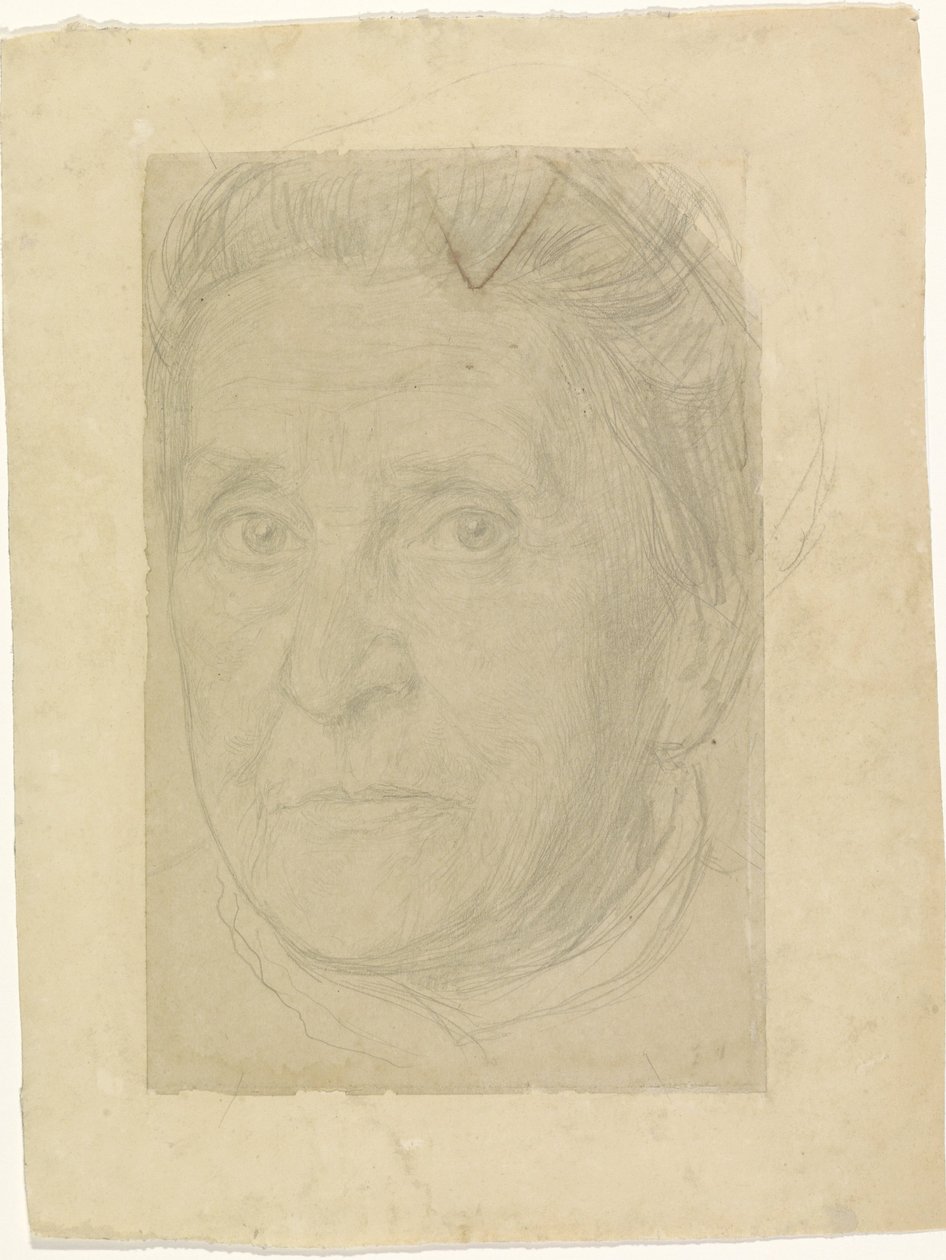 Portræt af fru M.J. van Rennès-de Jongh af Jan Veth