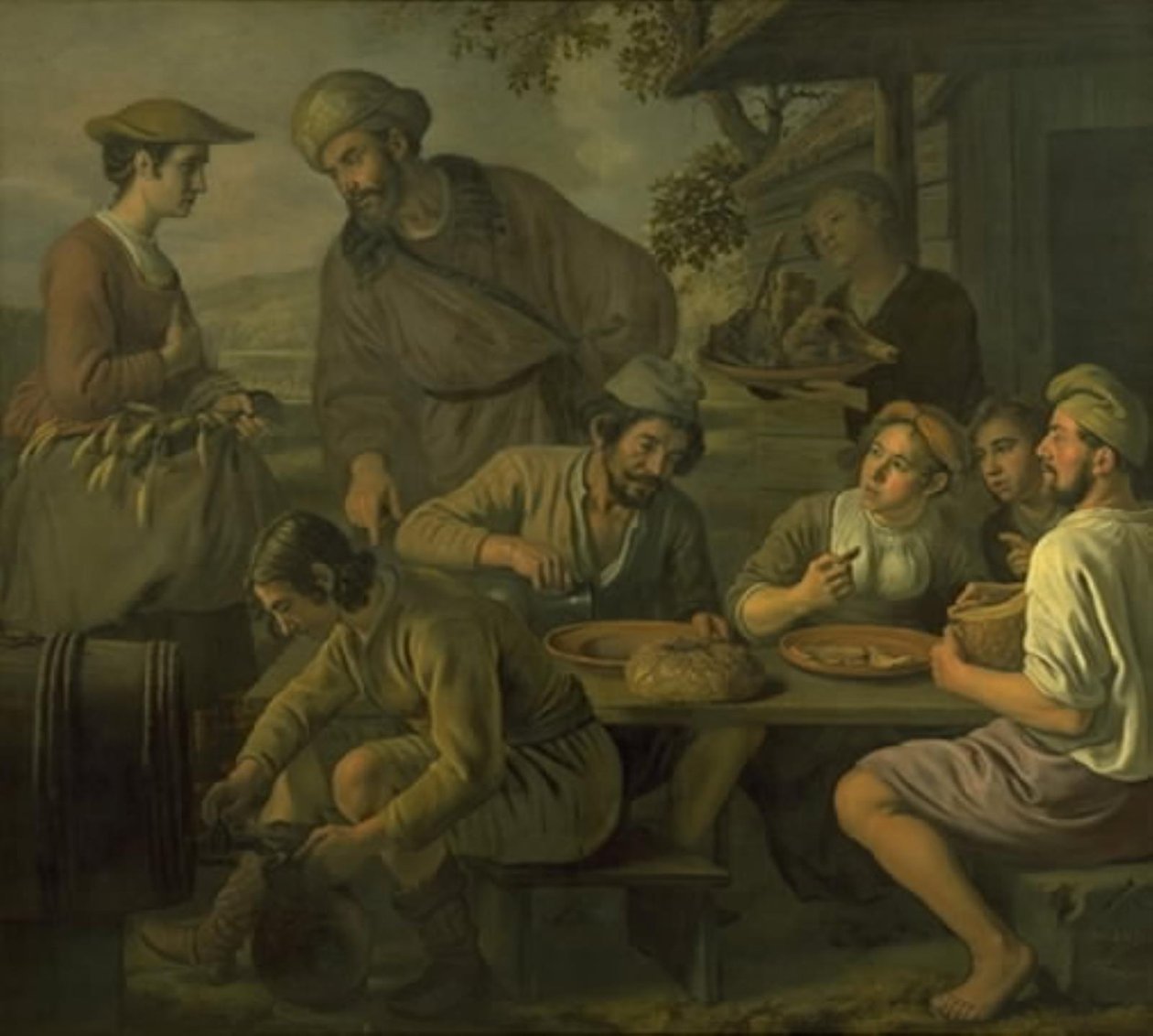 Boaz og Ruth af Jan Victors