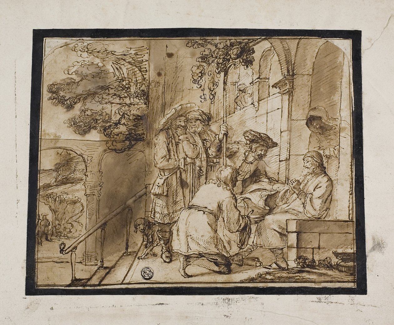 Josefs brødre viser sin frakke til Jakob, 1640