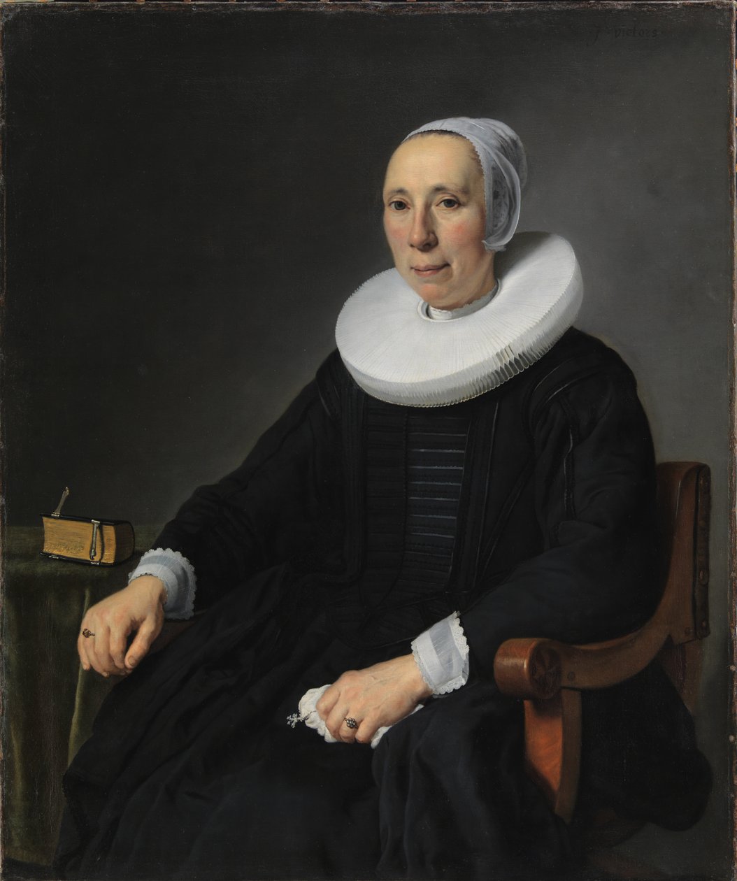 Portræt af en Dame af Jan Victors