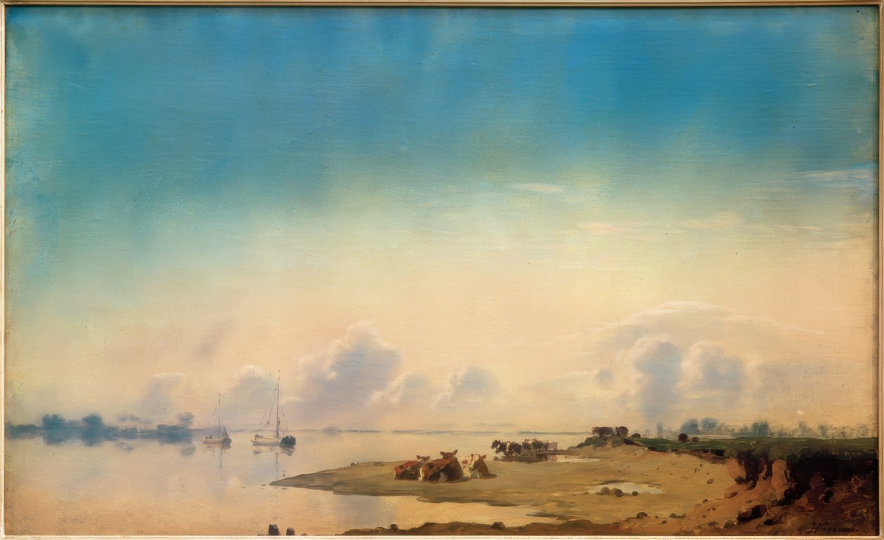 Udsigt over IJssel af Jan Voerman