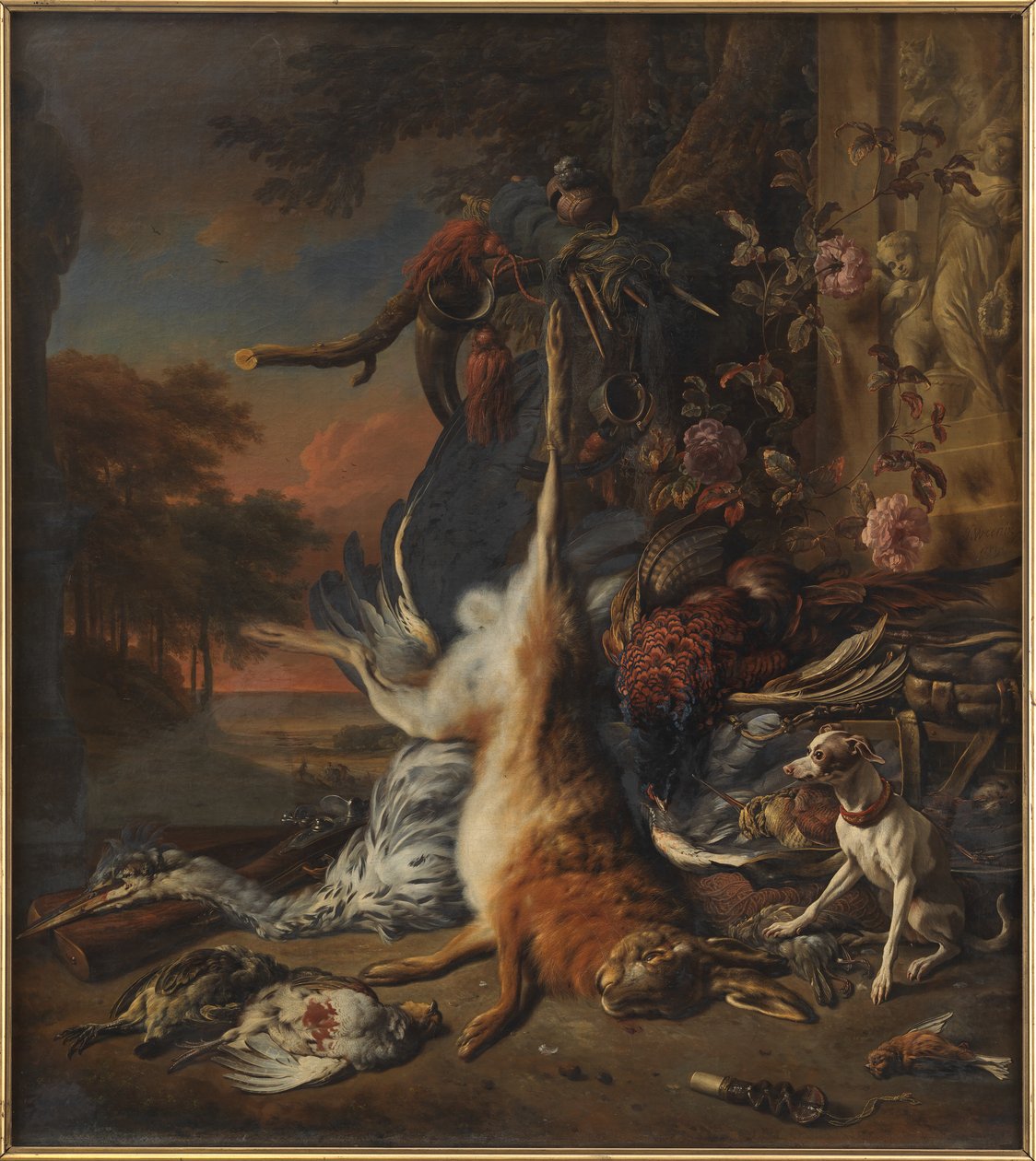 Dødt spil af Jan Baptist Weenix