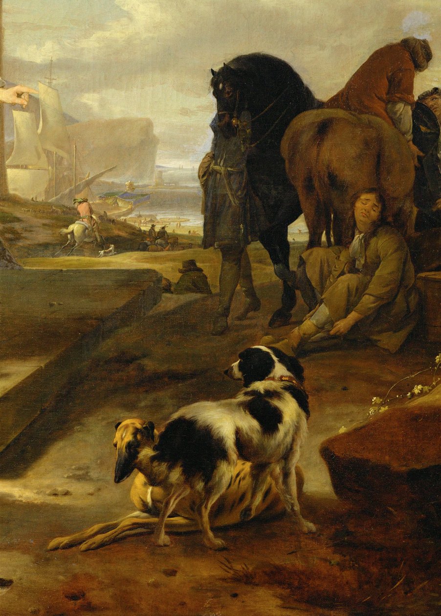 Den fortabte søn i dårligt selskab af Jan Weenix