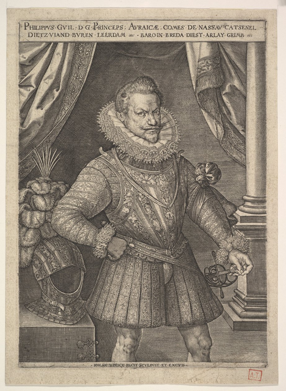 Filip Vilhelm af Orange. af Jan Wierix
