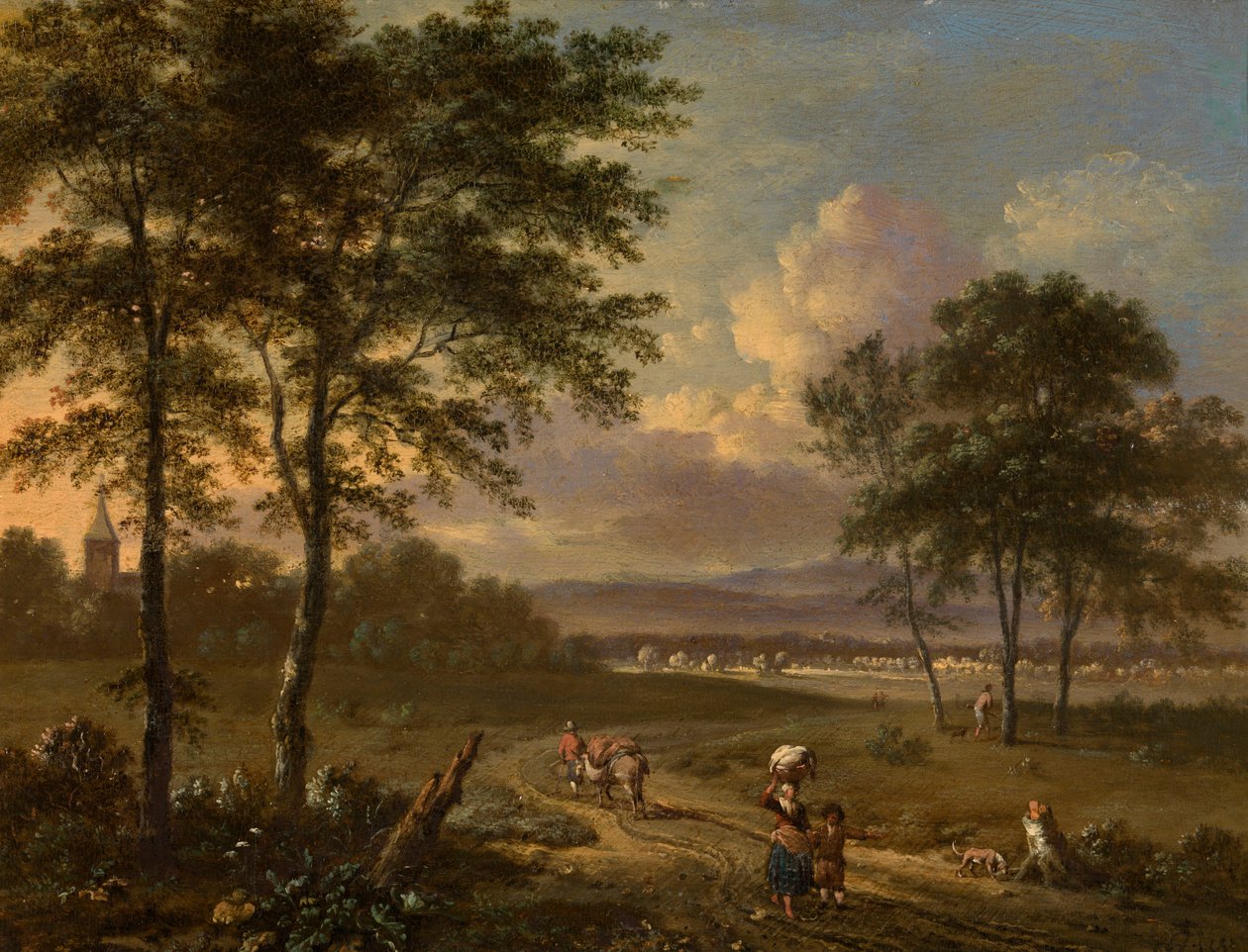 Landskab af Jan Wijnants