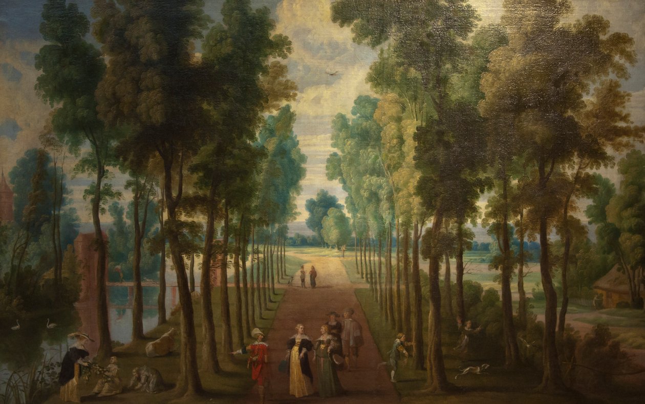 Jan Wildens (1586-1653) - Vej på bredden af åen - Sevilla Bellas Artes 22-03-2011 12-05-54 af Jan Wildens