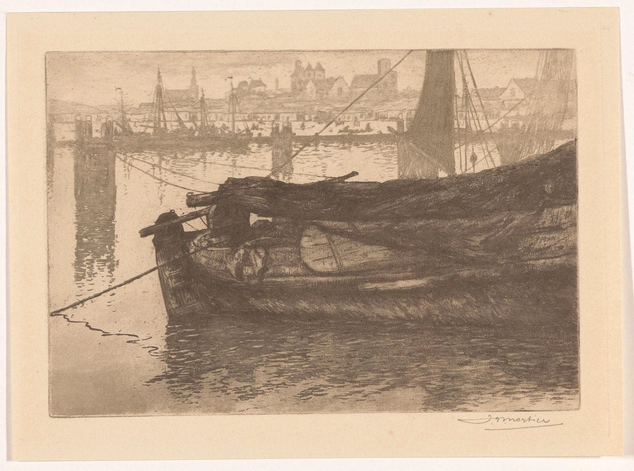Scheveningen Havn af Jan Willem Nortier (signed by artist)
