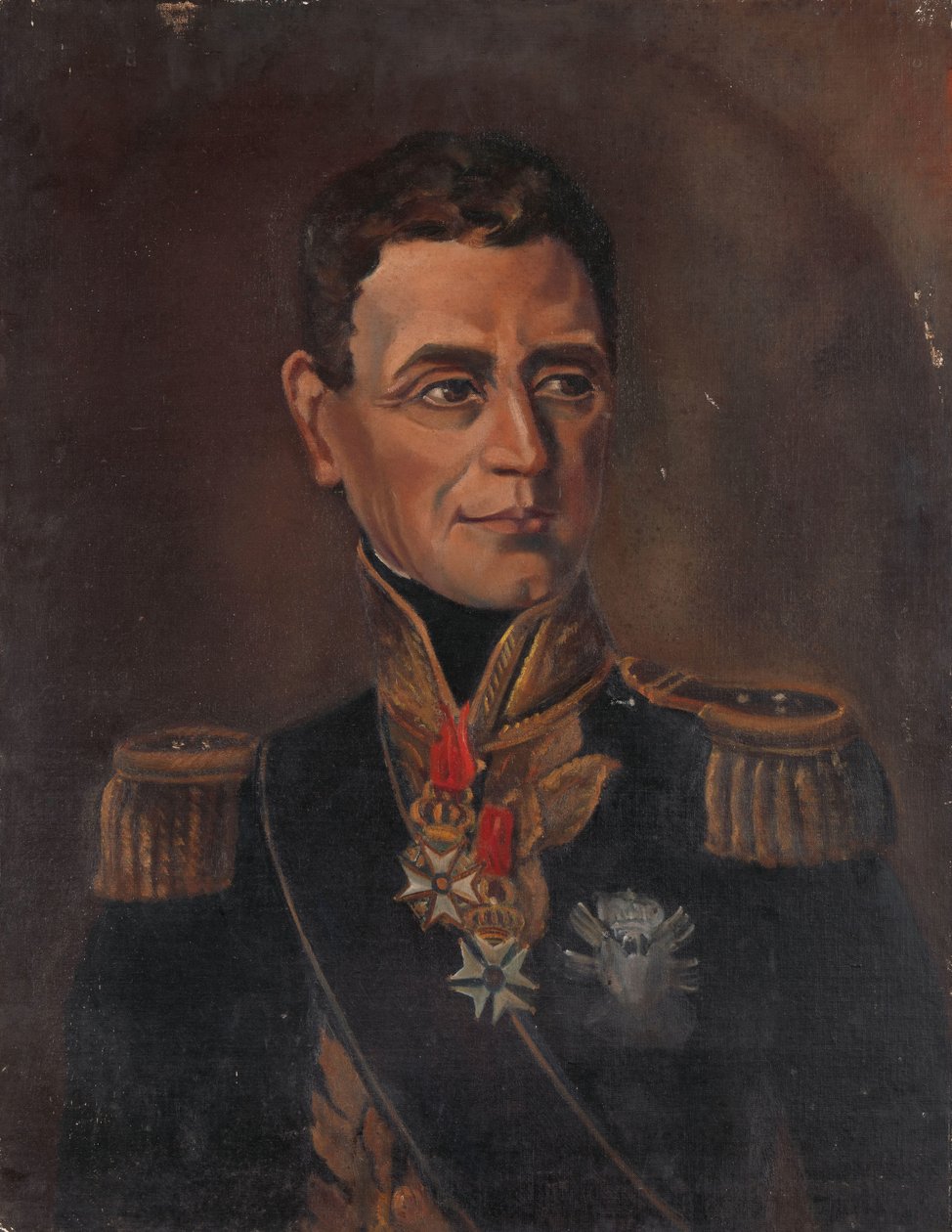 Jonkheer Jan Willem Janssens (1762-1838). Generalguvernør (1811-12) af Jan Willem Pieneman (copy after)