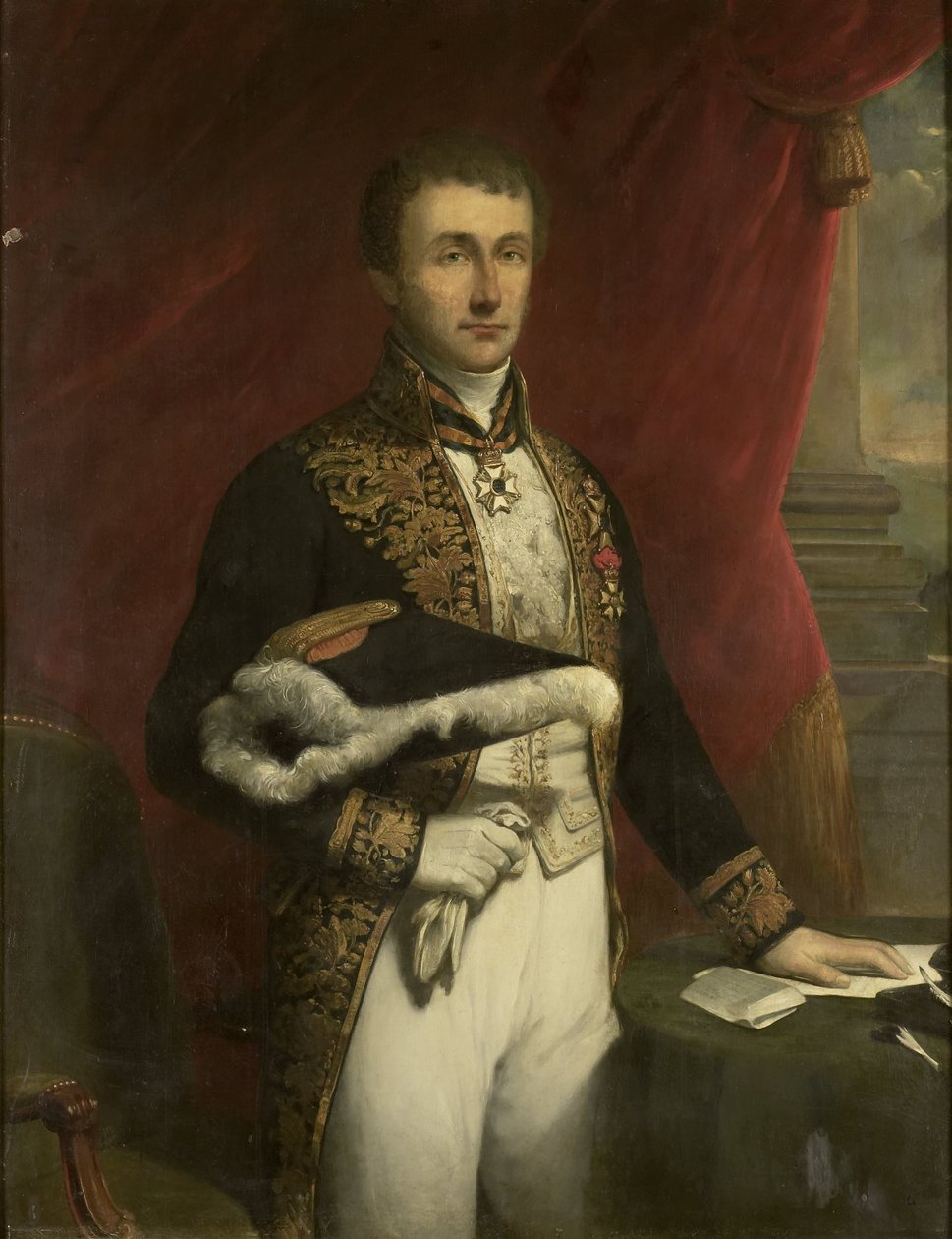 Pieter Merkus (1787-1844). Generalguvernør (1841-44) af Jan Willem Pieneman (copy after)