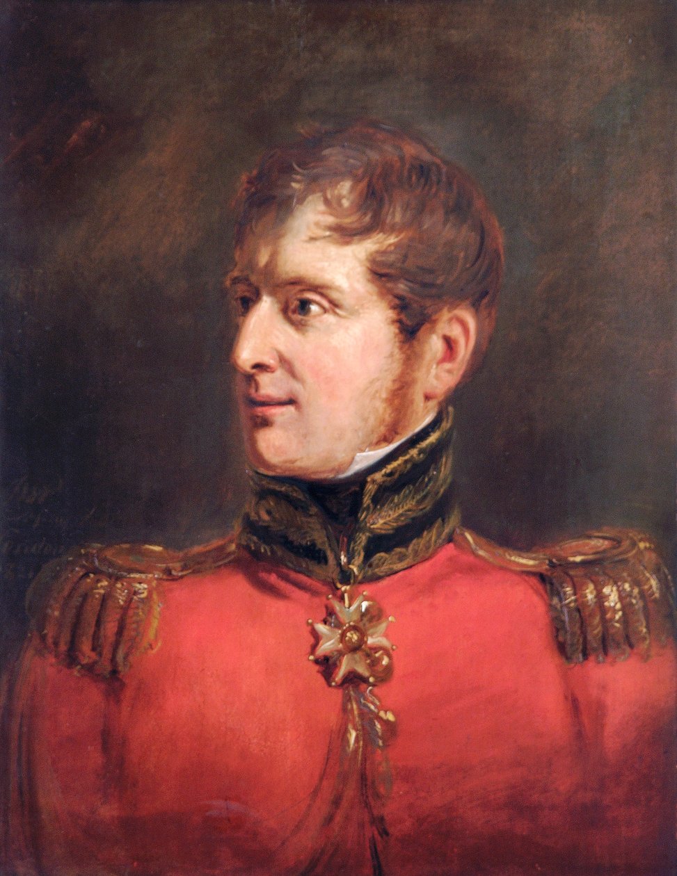 Feltmarskal Lord Fitzroy James Henry Somerset af Jan Willem Pieneman