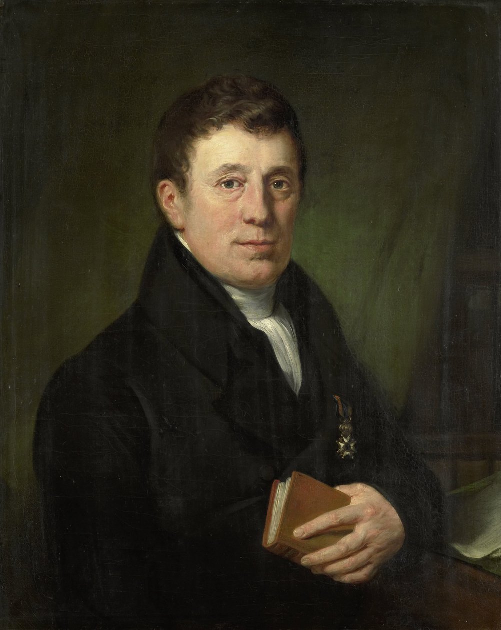 Hendrik Harmen Klijn (1773-1856). digter af Jan Willem Pieneman