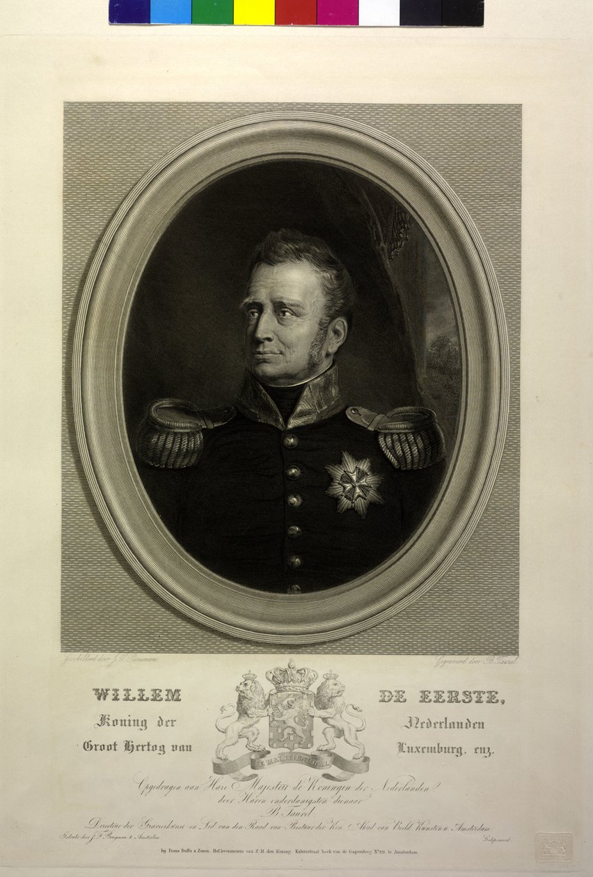 Kong af Nederlandene William I af Jan Willem Pieneman