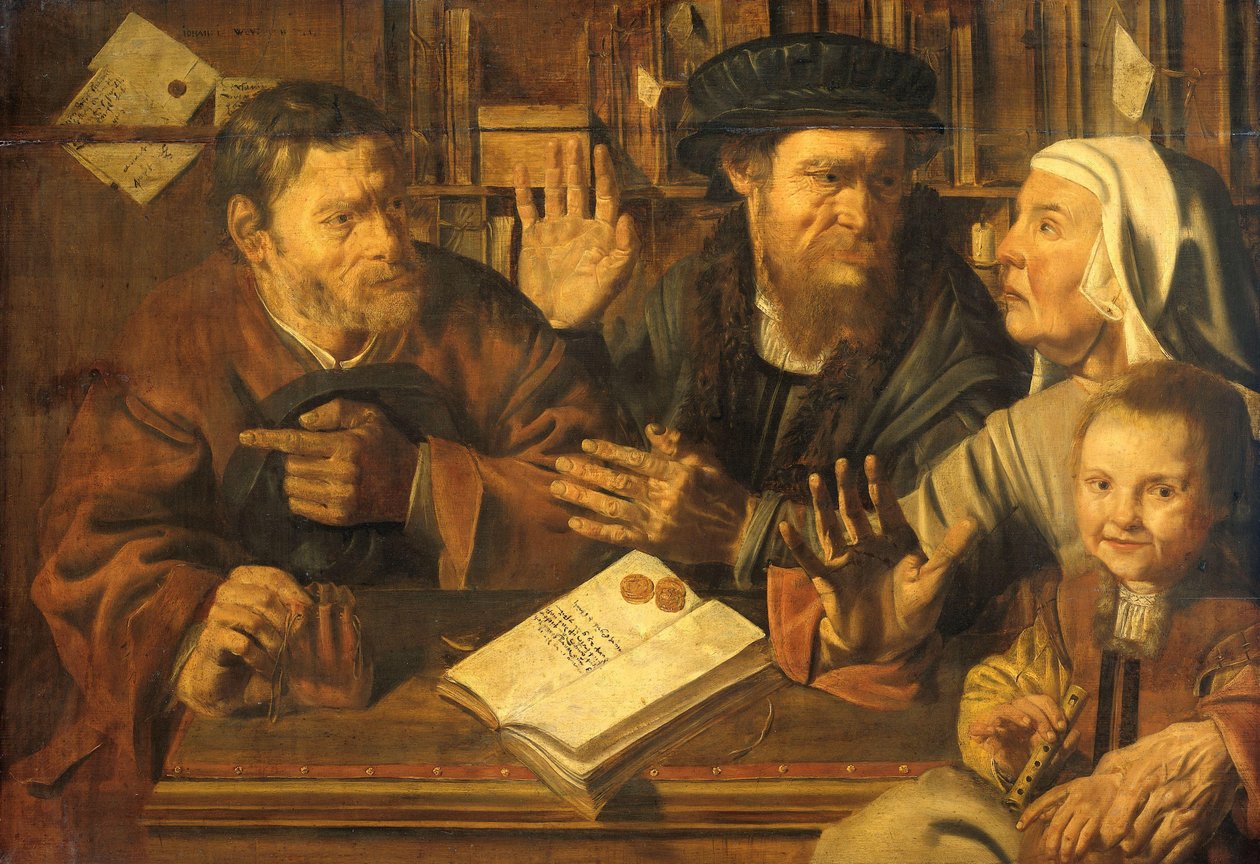 Notarens kontor (Intendens kontor af Jan Woutersz Stap