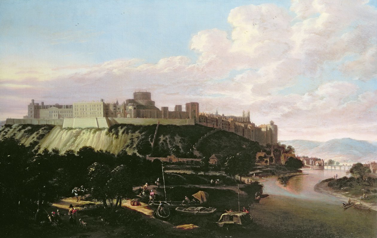 Windsor Castle af Jan Wyck